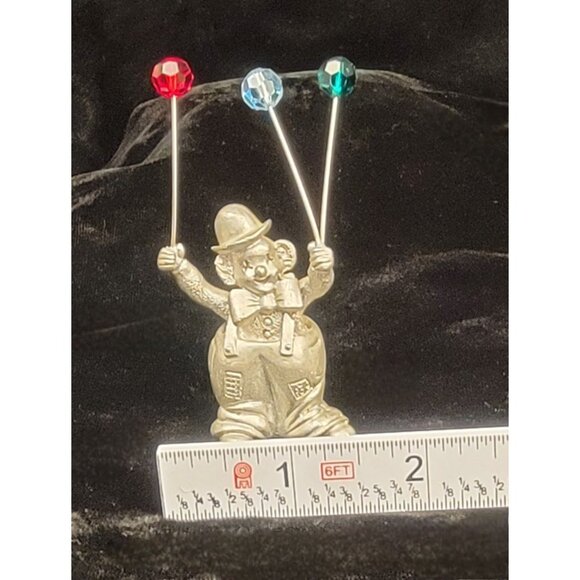 Vintage Spoontiques Pewter Clown Figurine, Product # C/M 469 - Picture 7 of 8